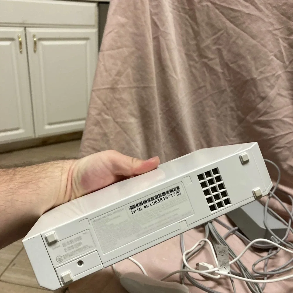 NINTENDO Wii With One Controller and Nunchuck